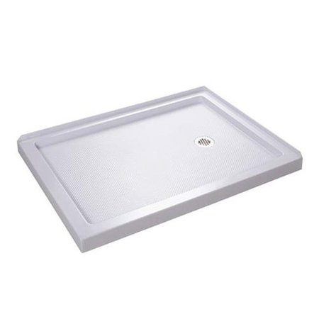 DREAMLINE DreamLine DLT-1034482 SlimLine 34 in. x 48 in. Double Threshold Shower Base DLT-1034482